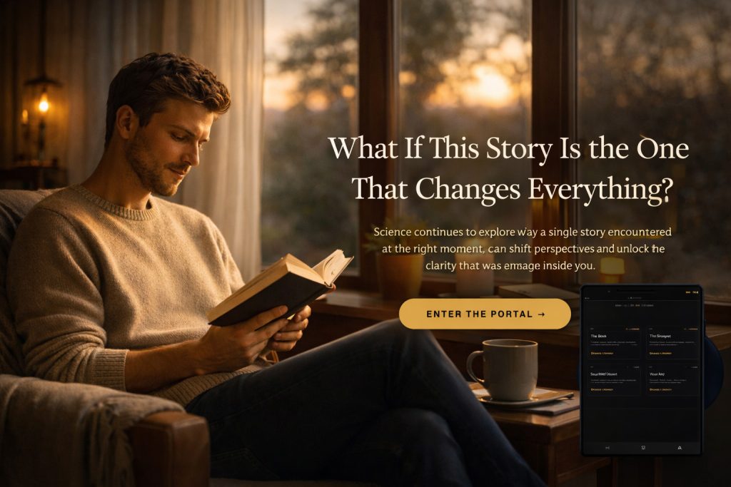 "Neuroscience confirms that a single story, at the right moment, can rewire the brain, dissolve what is keeping you stuck, and return you to yourself. What if this is that story?