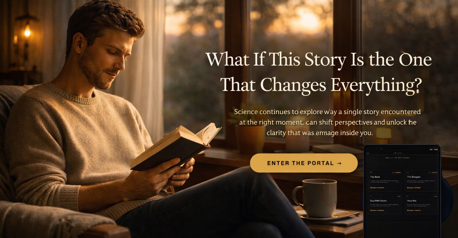 "Neuroscience confirms that a single story, at the right moment, can rewire the brain, dissolve what is keeping you stuck, and return you to yourself. What if this is that story?