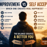 self improvement vs self acceptance