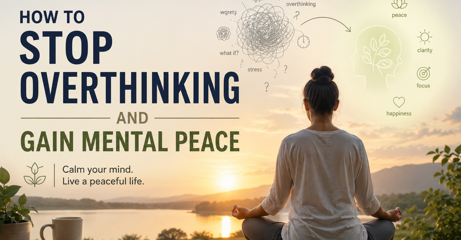 How to Stop Overthinking
